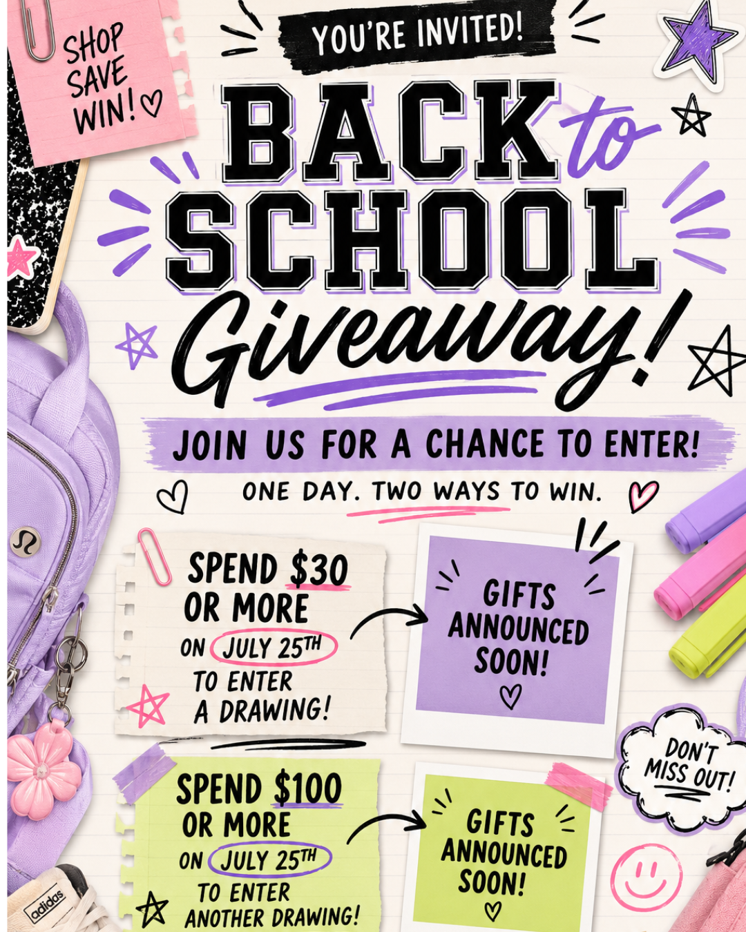 BTS Giveaway